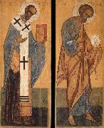 unknow artist, Saint Peter and Saint Nicholas